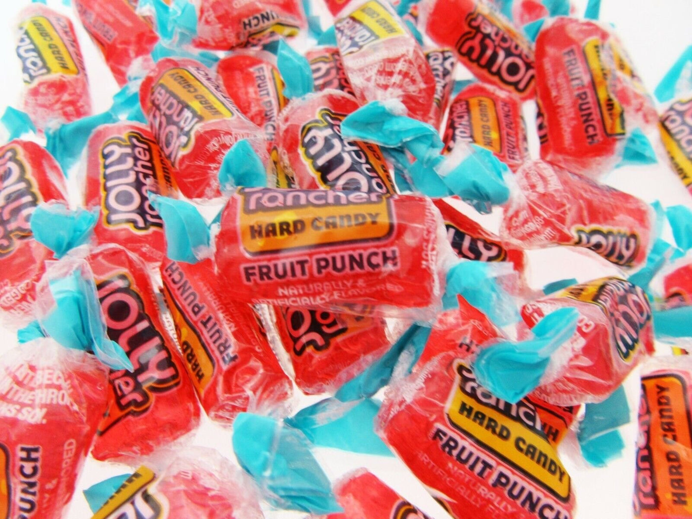 Jolly Rancher FRUIT PUNCH - 8oz Hard candy candies Half Pound Sweet ~ NEW FLAVOR