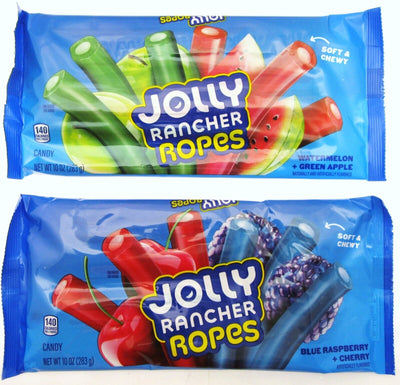 Jolly Rancher ~ Ropes ~ Soft Candy American ~ 10oz plus 10oz