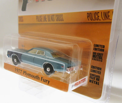 Hunter 1977 Plymouth Fury ~ Greenlight Hollywood  Die Cast 1:64 scale