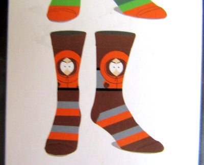 South Park Socks ~ Fits Shoe Size 8-12 ~ Casual Crew ~ 6 Pair