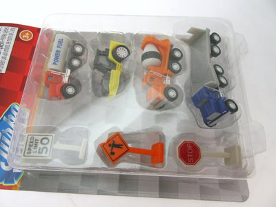 Turbo Wheels ~ Fuel, Roller, Cement, Hauler ~ Trucks ~Tiny Toys!