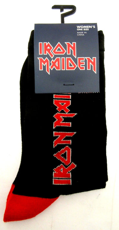 Iron Maiden Crew Socks ~ Women's Sizes 6 - 9.5 ~ One Pair
