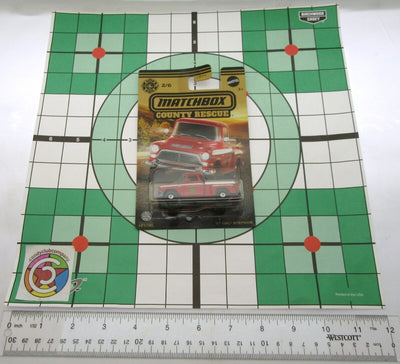 1957 GMC Stepside~ Red ~ 1:64 Scale ~ Matchbox County Rescue