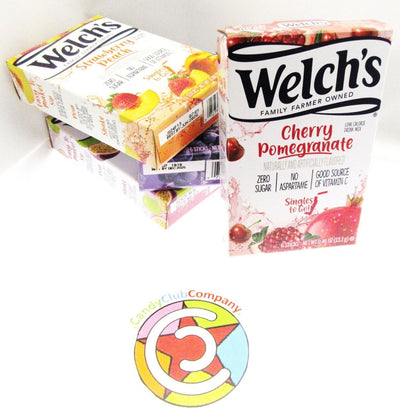 Welch's Variety ~ Packets ~ Zero Sugar ~ 4 Flavor Drink Mixes