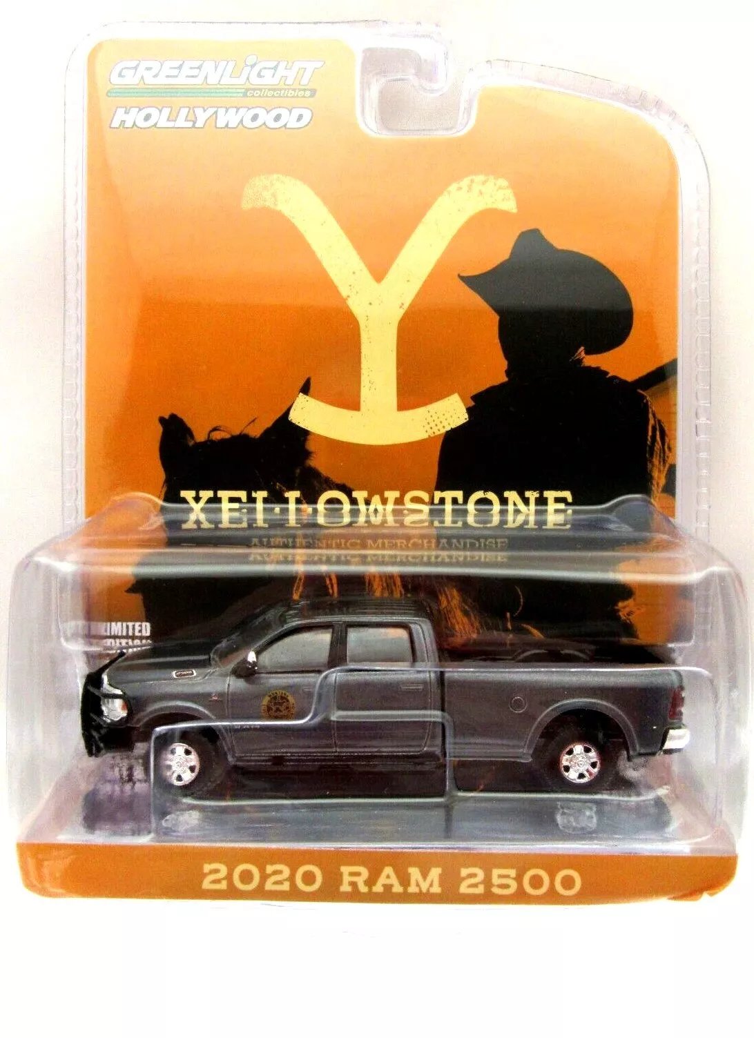 Greenlight Collectables Hollywood Yellowstone 2020 Ram 2500 Die Cast