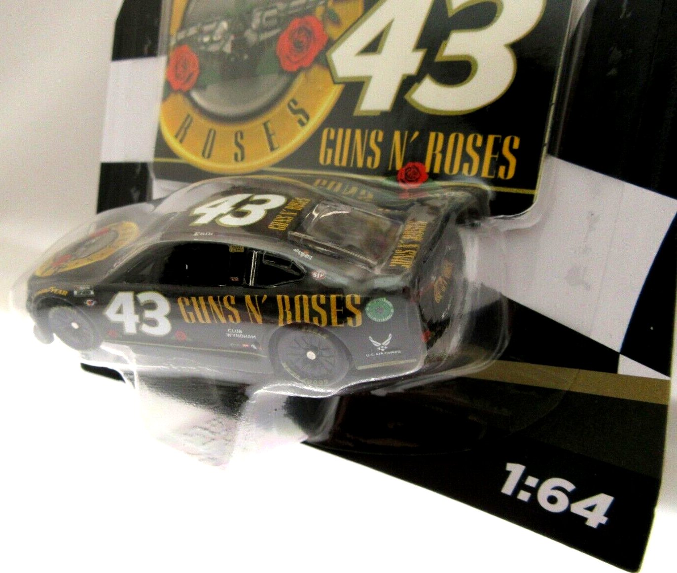Erik Jones Guns N' Roses NASCAR Authentics ~ w/Sticker ~ Die Cast 1:64 Scale