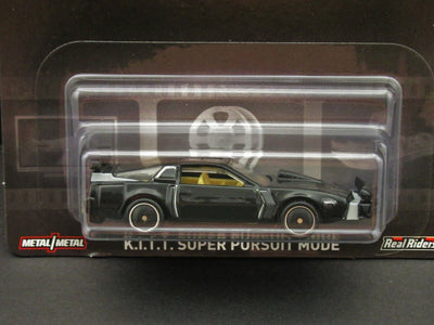 Knight Rider ~ KITT ~ K.I.T.T. Super Pursuit Mode Metal/Metal Real Riders 1:64
