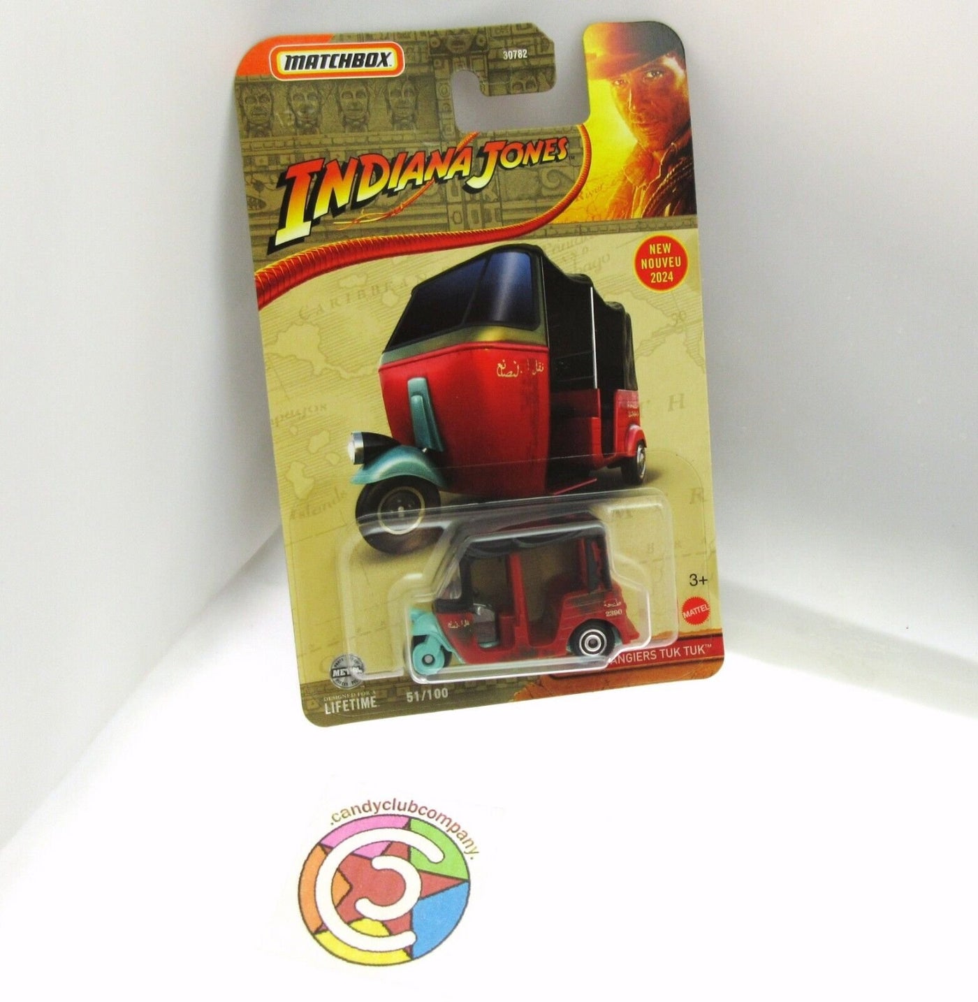 Indiana Jones ~ MBX Tangiers TUK TUK  ~ 1:64 Scale ~ Matchbox