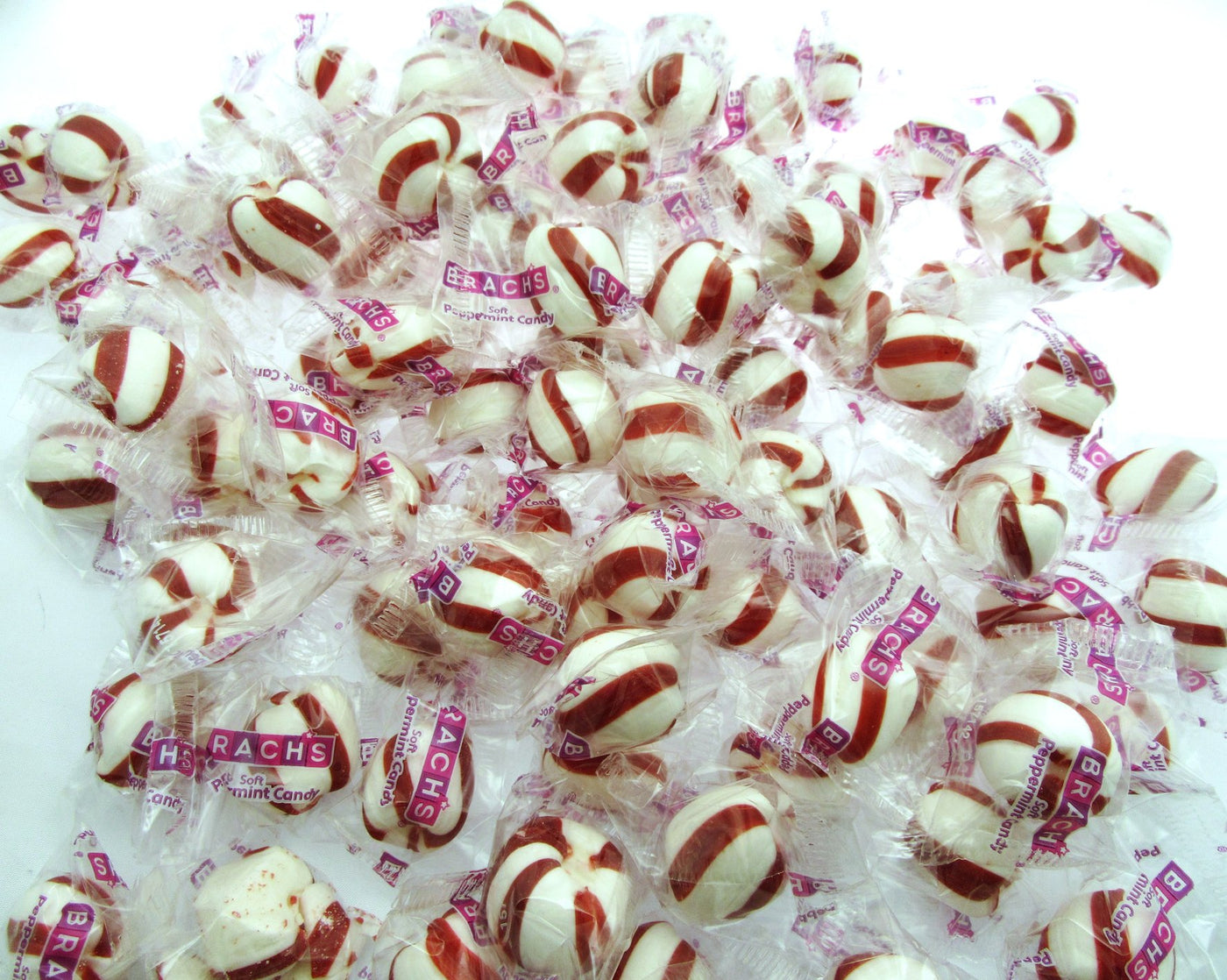 Bob's Sweet Stripes 16oz ~ soft mint Candy Bobs peppermint ~ One Pound Sweets