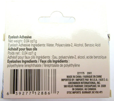 Eyelashes ~ Black ~ With Adhesive ~ Costume Halloween or Everyday! ~ Lot of 7