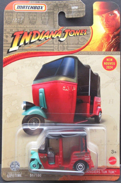Indiana Jones ~ MBX Tangiers TUK TUK  ~ 1:64 Scale ~ Matchbox