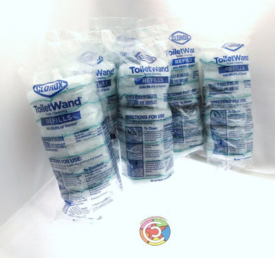 36 Clorox Toilet Disinfecting Refill Heads (6 - 6packs) ~ Rainforest Rush