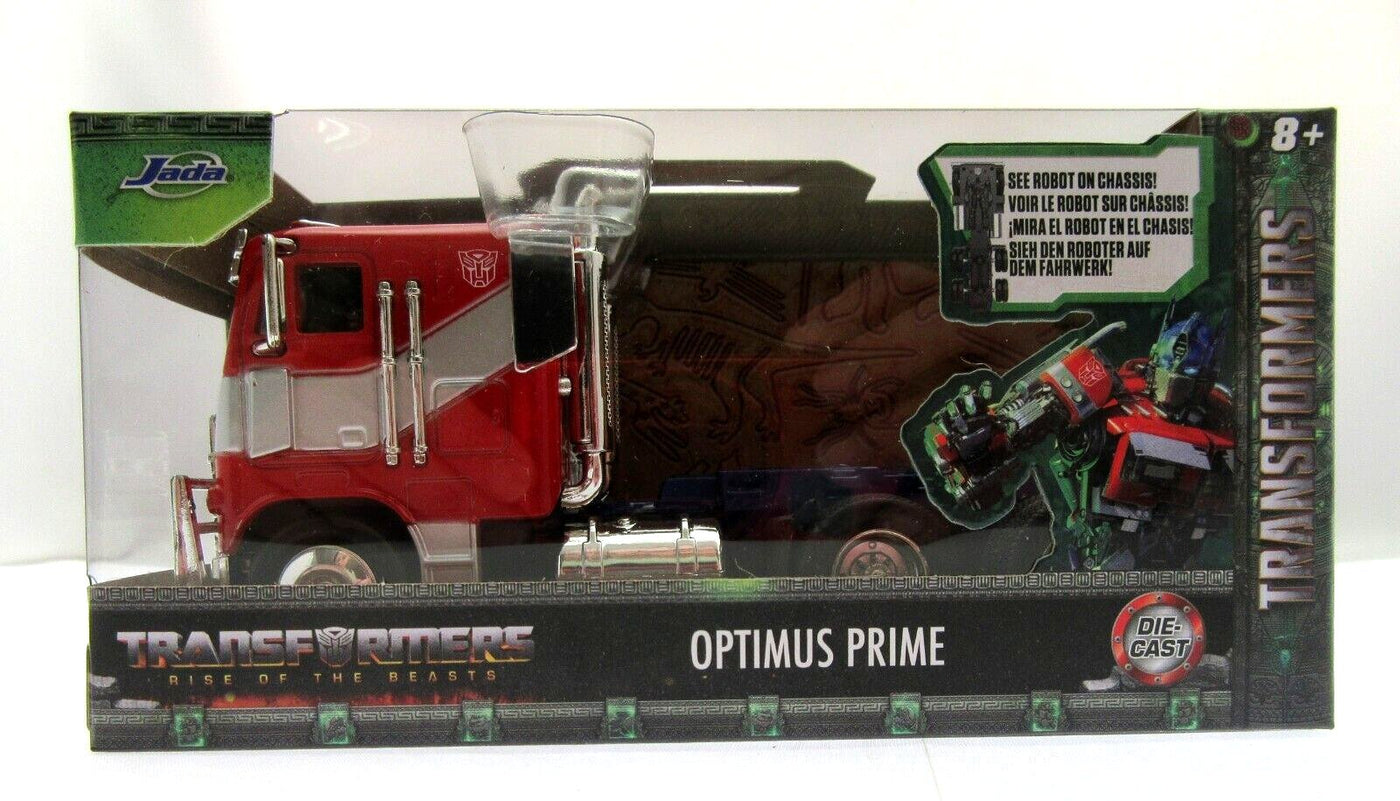 TRANSFORMERS Optimus Prime Rise of the Beasts ~ Metals Die Cast Truck Autobot