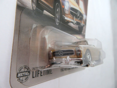 Mercedes-Benz 230SL ~ 1963 ~ Gold Convertible  ~ 1:64 Scale ~ Matchbox