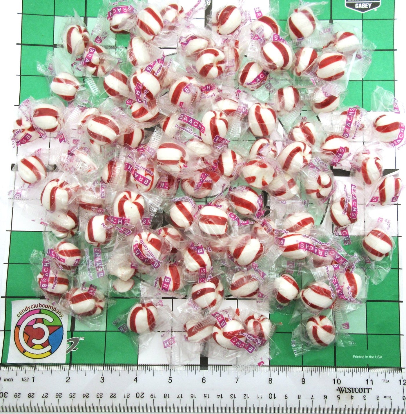 Bob's Sweet Stripes 16oz ~ soft mint Candy Bobs peppermint ~ One Pound Sweets