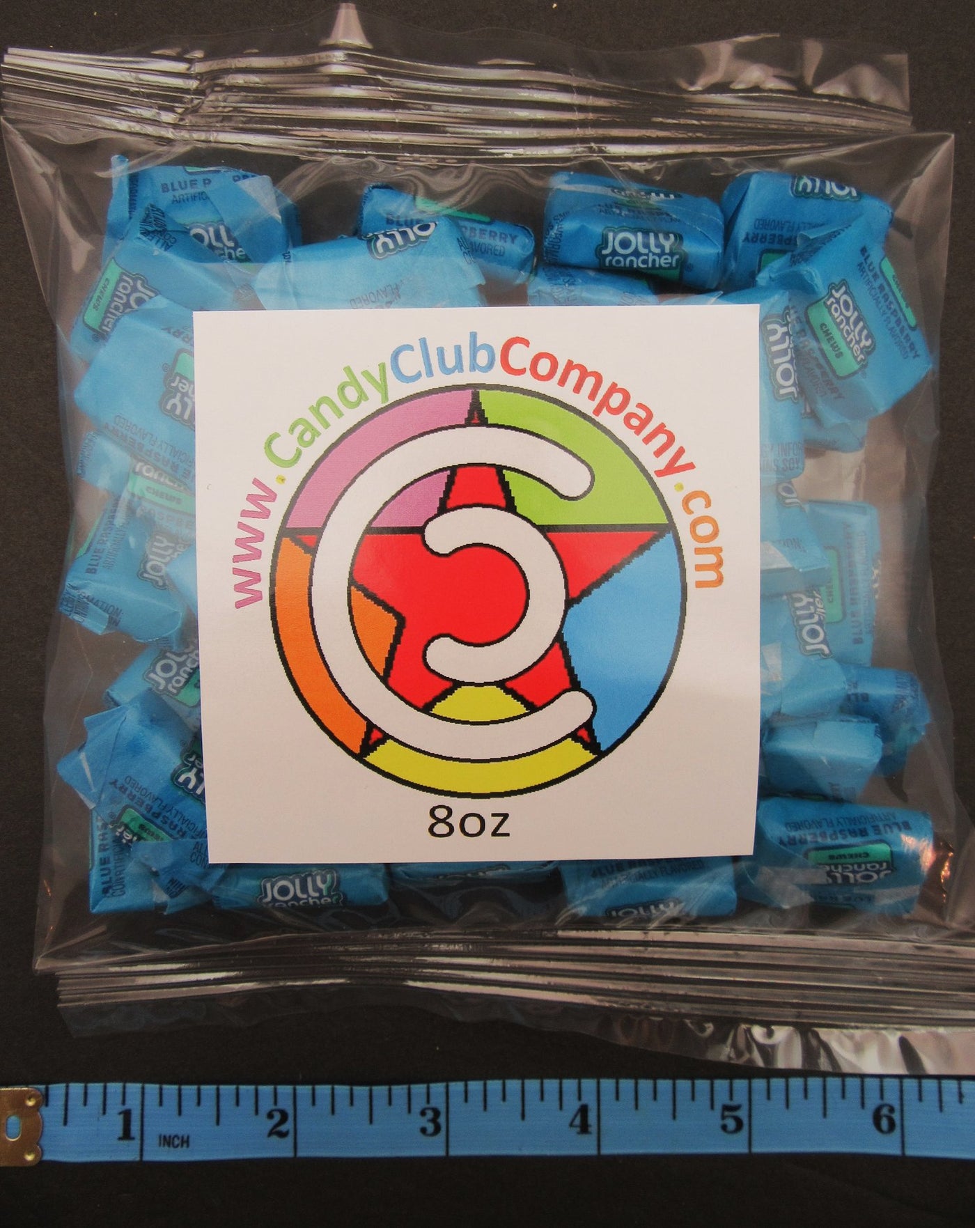 Jolly Rancher Blue Raspberry Rasberry ~ Chews American Candy ~ 8oz