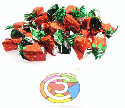 Coastal Bay Strawberry Strawbarry Hard Candy Candies Sweets Half Pound