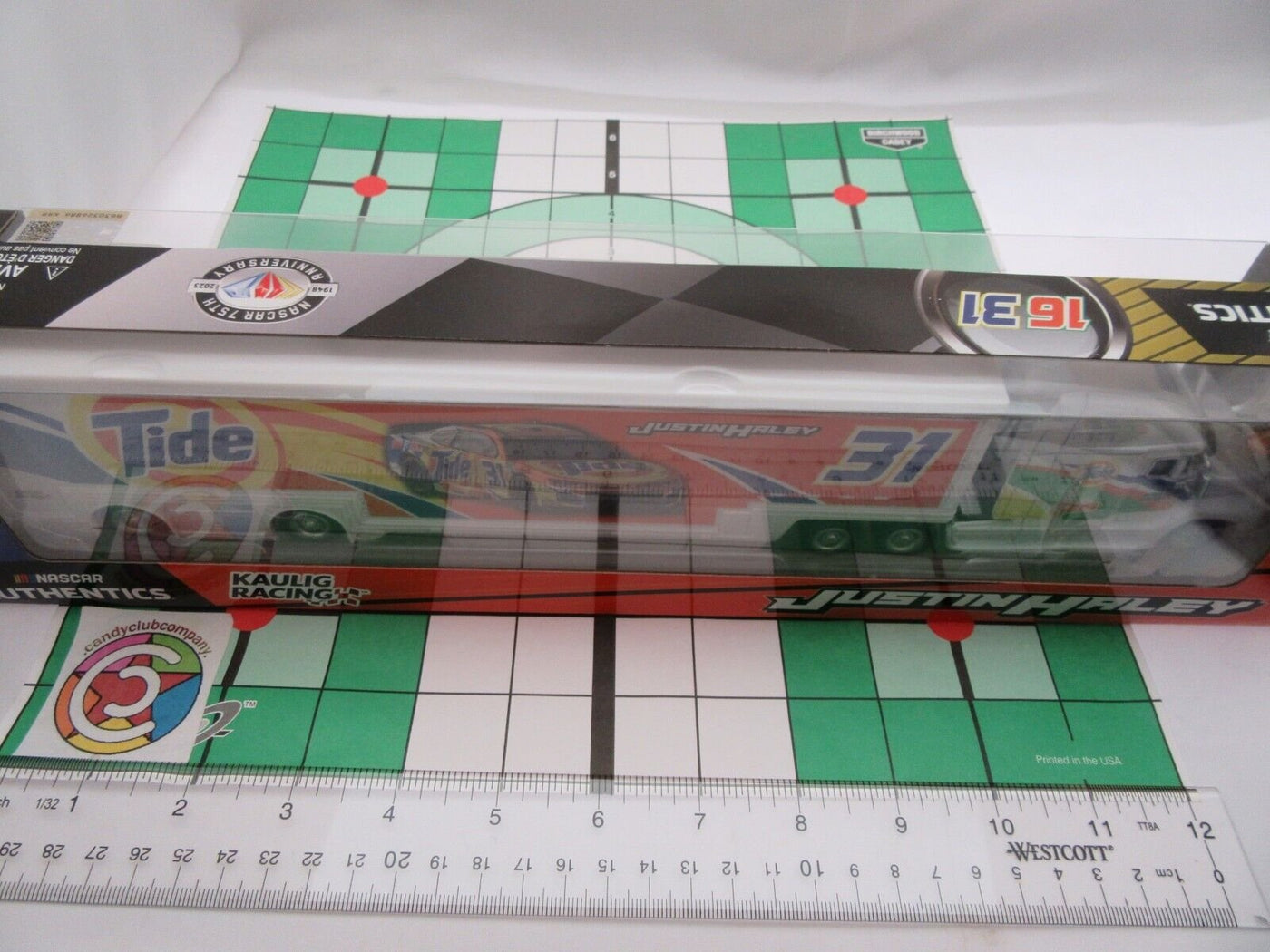 Tide & Gain Rig & Cars Justin Haley & AJ Allmendinger NASCAR  Die Cast 1:64