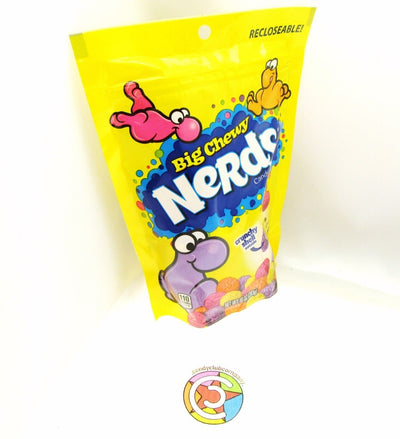 Nerds Big Chewy ~ Crunchy Shell Outside ~ Candy ~ 10oz  Recloseable Bag