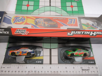 Tide & Gain Rig & Cars Justin Haley & AJ Allmendinger NASCAR  Die Cast 1:64