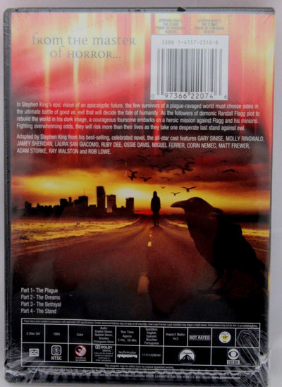 Stephen Kings The Stand ~ 1994 Miniseries ~ Movie New DVD