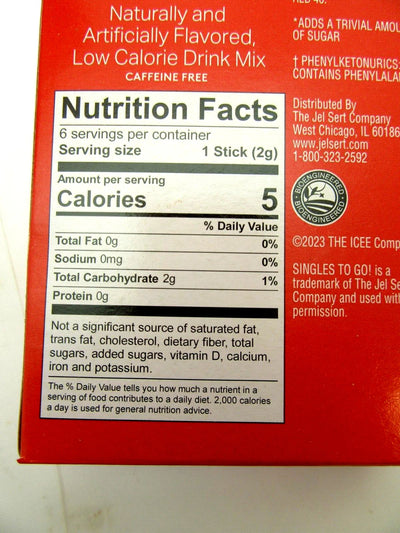 Icee Cherry Zero Sugar Free ~ Drink Mix ~ Lot of 3