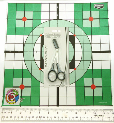 Eyebrow Scissors ~ Sassy + Chic ~ Grooming Tool