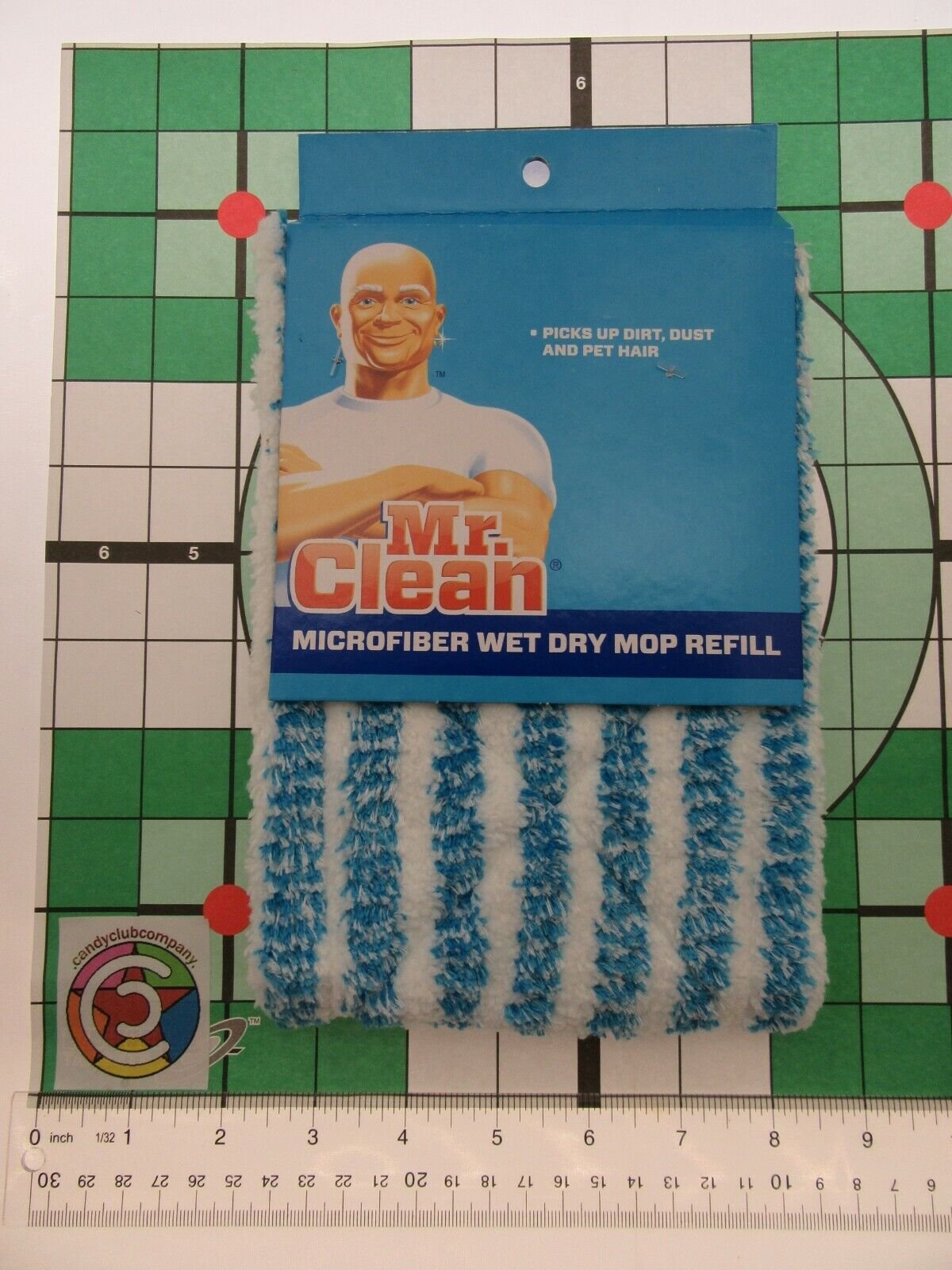 Mr. Clean Wet Dry Mop Head Refill Clean Cleaning Supplies Refills - Light Blue