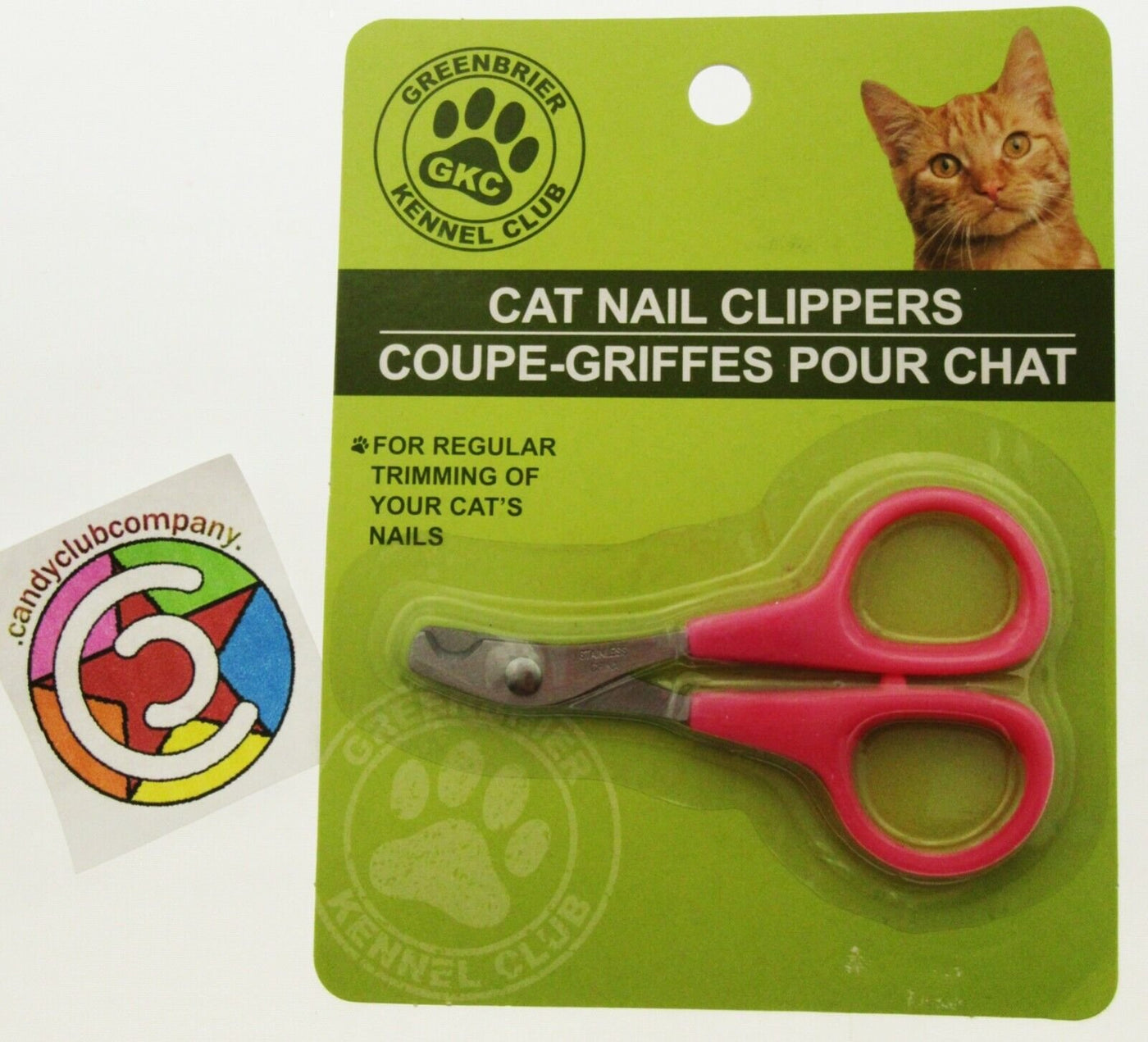 Amazon.com : HomeRunPet Professional Cat Nail Clippers Sharp Stainless  Steel Pet Nail Trimmers, for Small Animals, with Non-Slip Handles, Safe :  Pet Supplies