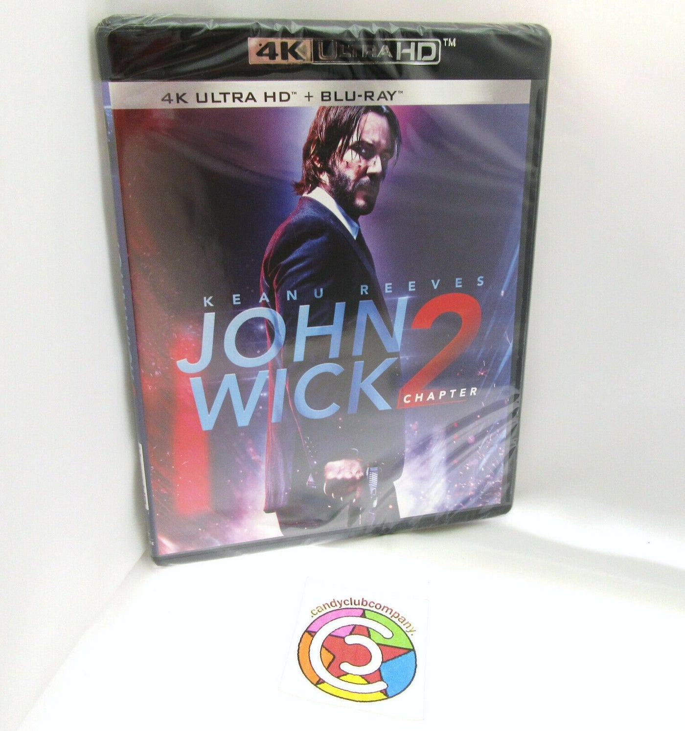 John Wick: Chapter 2 ~ Movie ~ NEW 4K Ultra HD + Blu-ray