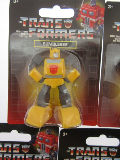 Transformers 5 Toy Figurine Collectibles ~ Optimus Prime Starscream Megatron Bee