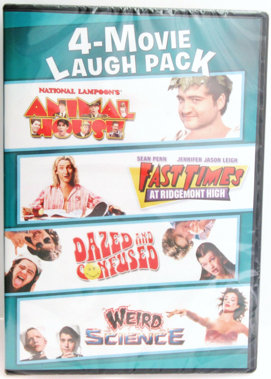 Animal House, Fast Times Ridgemont, Dazed Confused, Weird Science, Movie New DVD
