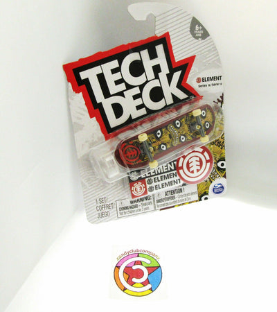 Tech Deck ~ Element ~ Skateboard / Fingerboard ~ Series 12 ~ Tom Schaar ~ Totem