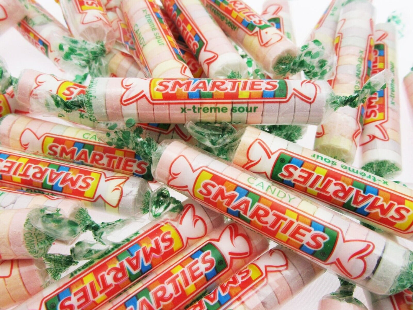 Smarties X-Treme Sour ~ Half Pound of Hard Candy Tart ~ 8oz