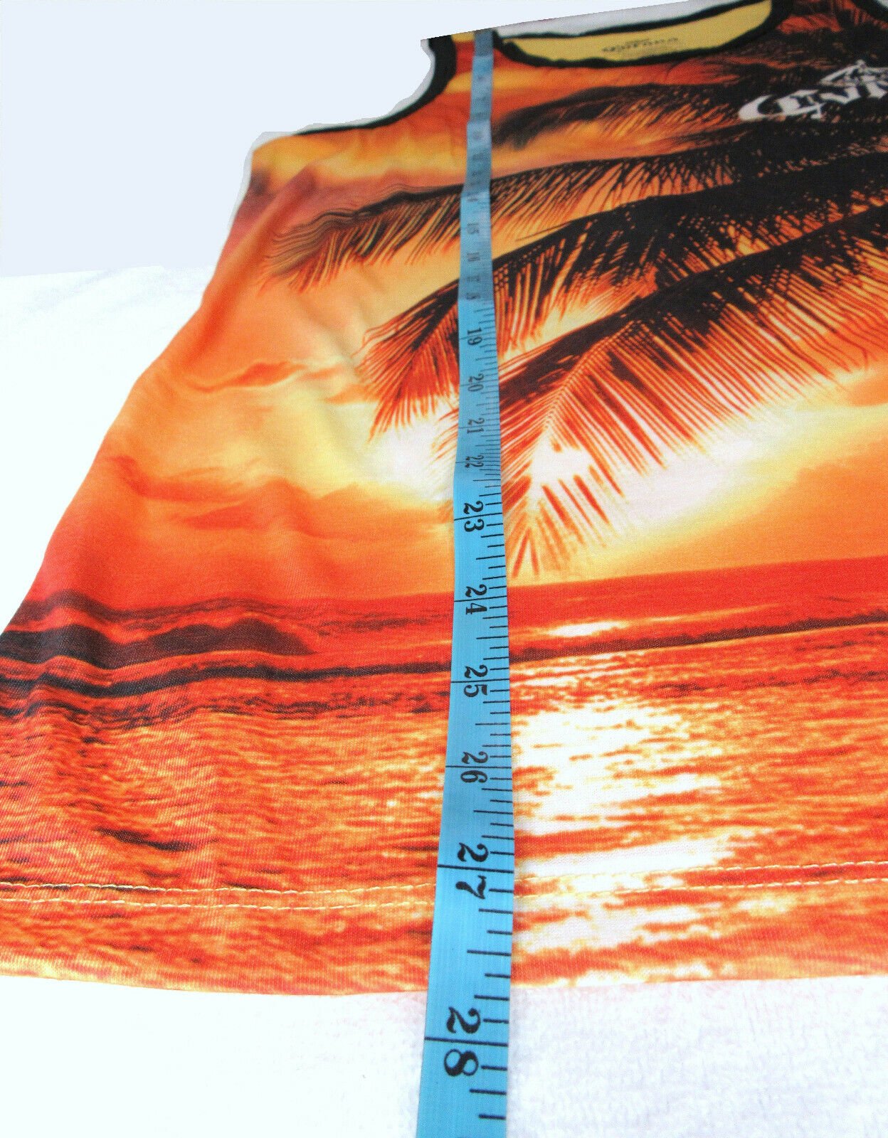 Corona Beer Tank Top Shirt ~ Small 34 / 36 ~Tropical Beach