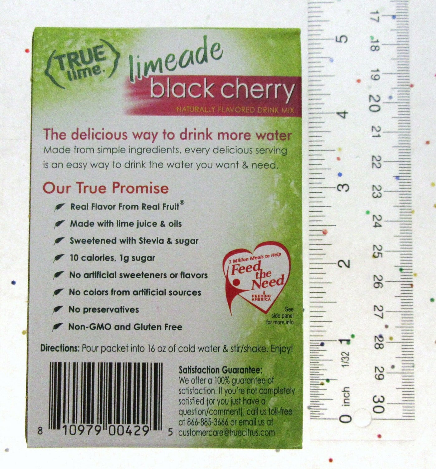True Lime ~ 10 pk ~ Black Cherry ~  Real Flavor From Real Fruit ~ Lot of 2