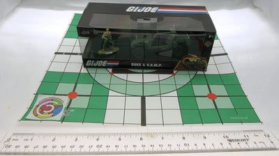 GI Joe ~ Duke & Vamp ~ Comes with  DVD ~ 1:44 scale (1:32 series) ~ Diecast Car