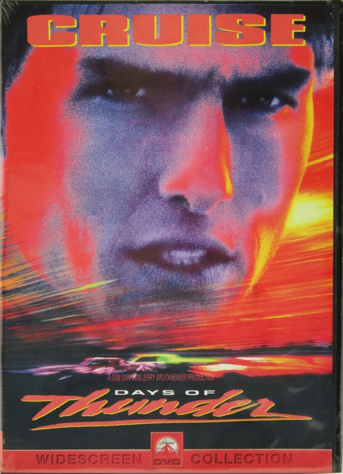 Days of Thunder ~ 1990 ~ Tom Cruise ~ Robert Duvall ~ Movie Film ~ New DVD