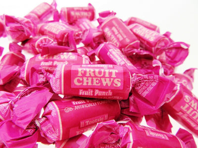 Tootsie Roll FRUIT PUNCH 8oz Fruit Chews Half Pound Candy ~ NEW FLAVOR
