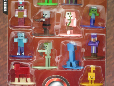 Minecraft ~ Dungeons ~ Die Cast ~ 18 Figurines ~ Melalfigs