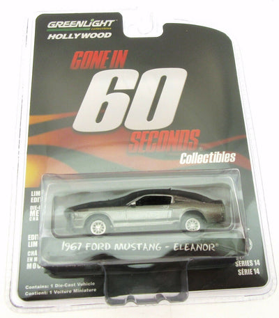 Gone In 60 Seconds ~ 1967 Ford Mustang Eleanor ~ Greenlight ~ Die Cast