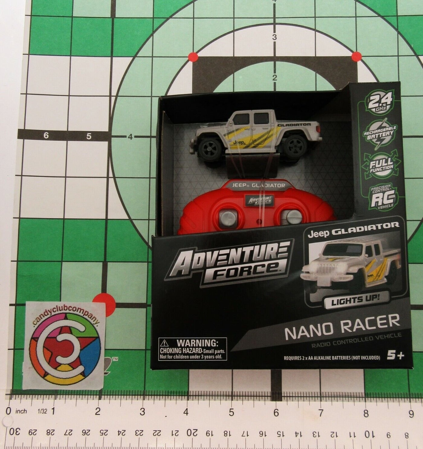 Nano Racer RC Car ~ Jeep Gladiator ~ Adventure Force ~ Radio Control Fun