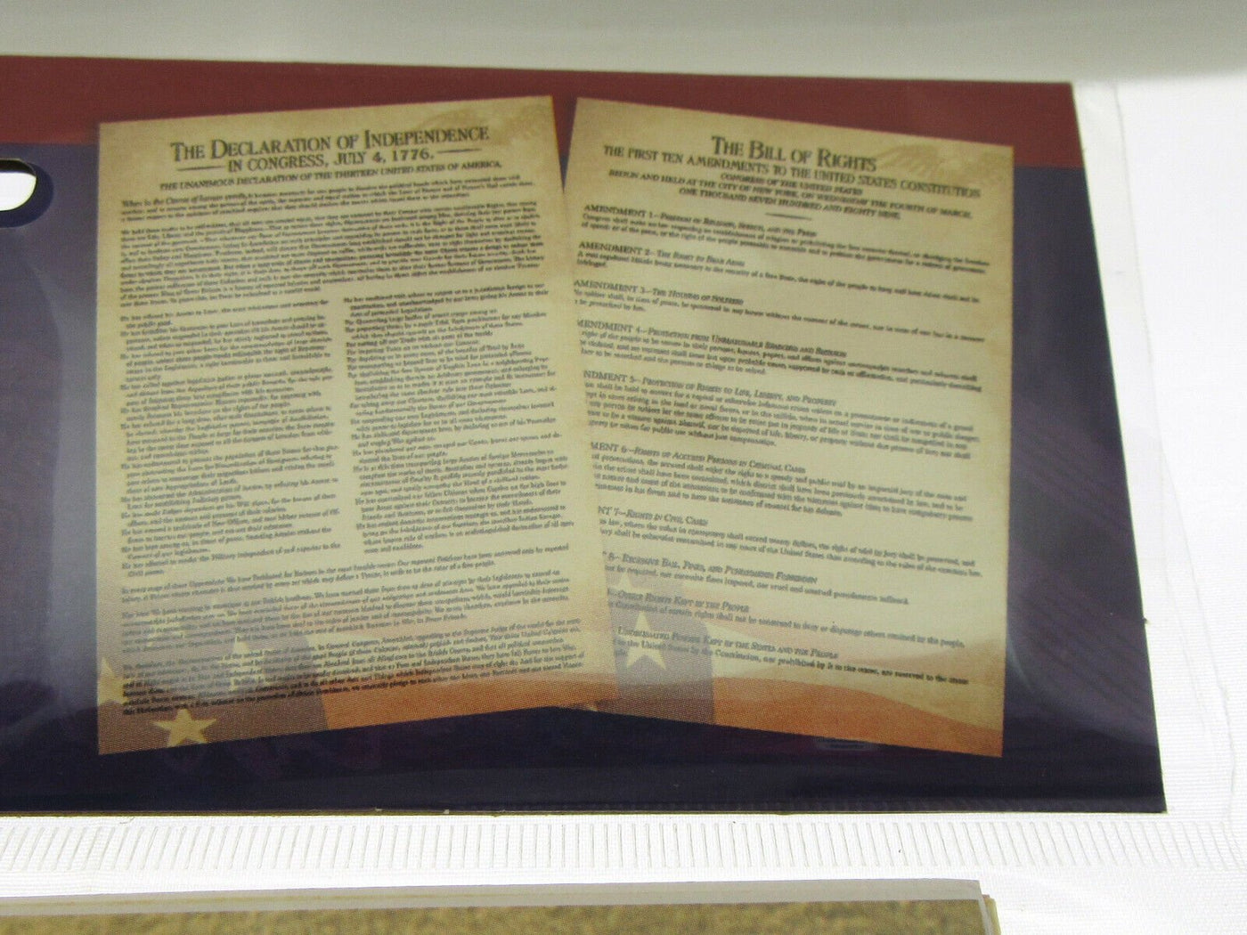 The Declaration Of Independence & Bill Of Rights ~ Educational History Posters