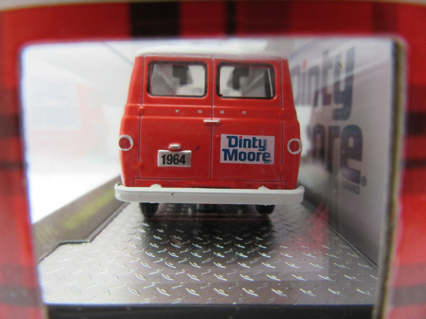 M2 Details ~ 1964 Ford Econoline Delivery Van ~ Dinty Moore ~ 1:64 Die Cast Car