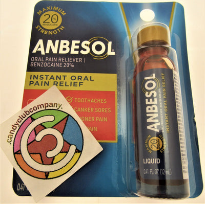 Anbesol Maximum Oral Anesthetic ~ 20% Benzocaine Instant Toothache Pain Relief