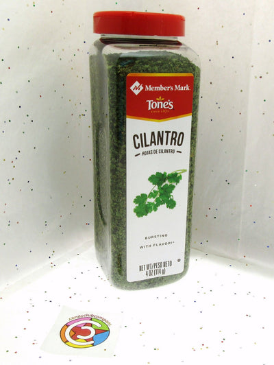 Tone's Cilantro ~ Seasoning Spice ~ 4oz Container