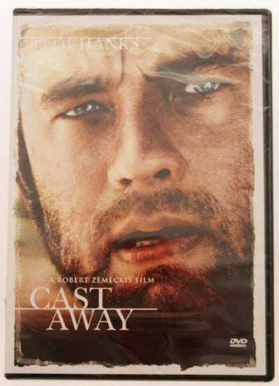 Cast Away ~ 1995 ~ Tom Hanks ~ Helen Hunt ~ Movie ~ New DVD