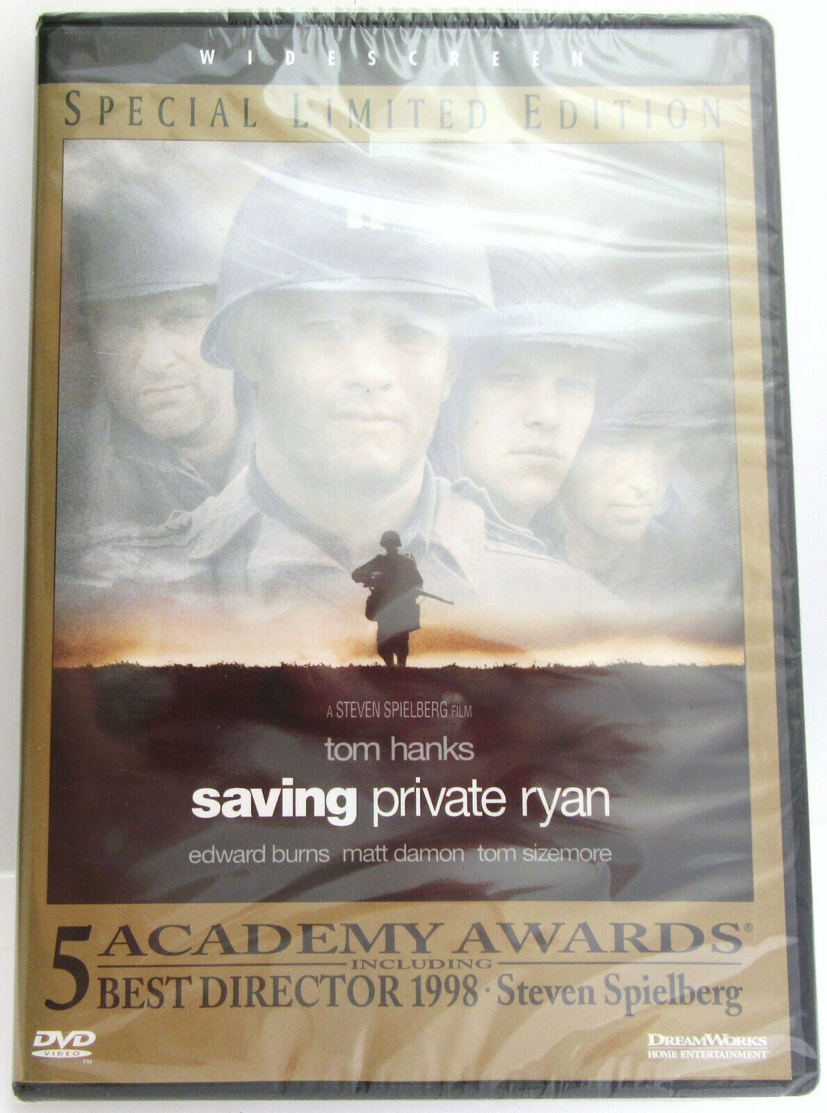 Saving Private Ryan ~ Tom Hanks, Matt Damon~ 1998 ~ Movie ~ New DVD