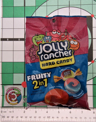 New! Jolly Rancher 2 in 1 Flavors Hard Candy ~ 6.5oz Bag ~ Lot of 2