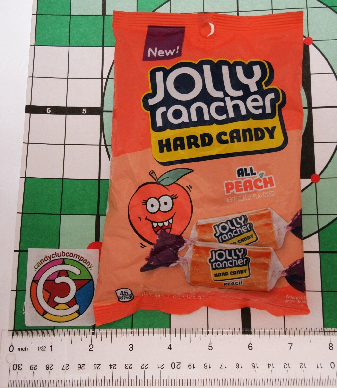 Jolly Rancher PEACH 7oz bag **LIMITED TIME* candy candies